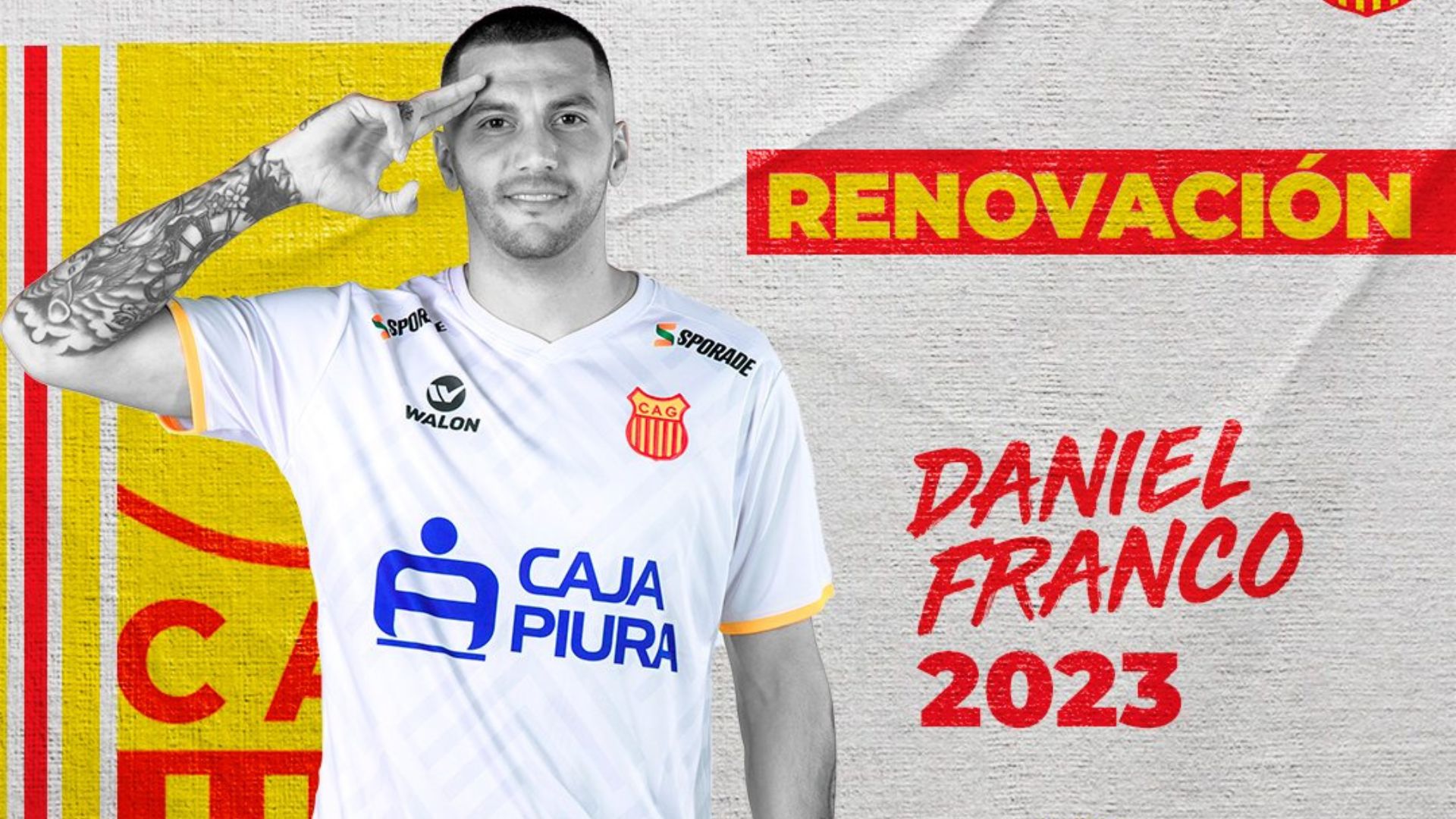 Fichajes de la Liga 1: Daniel Franco renovó su vínculo con Atlético Grau por todo el 2023