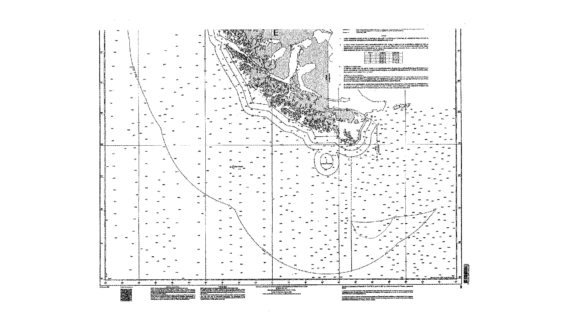 El mapa con plataforma continental austral de Chile, según el decreto presidencial de Piñera