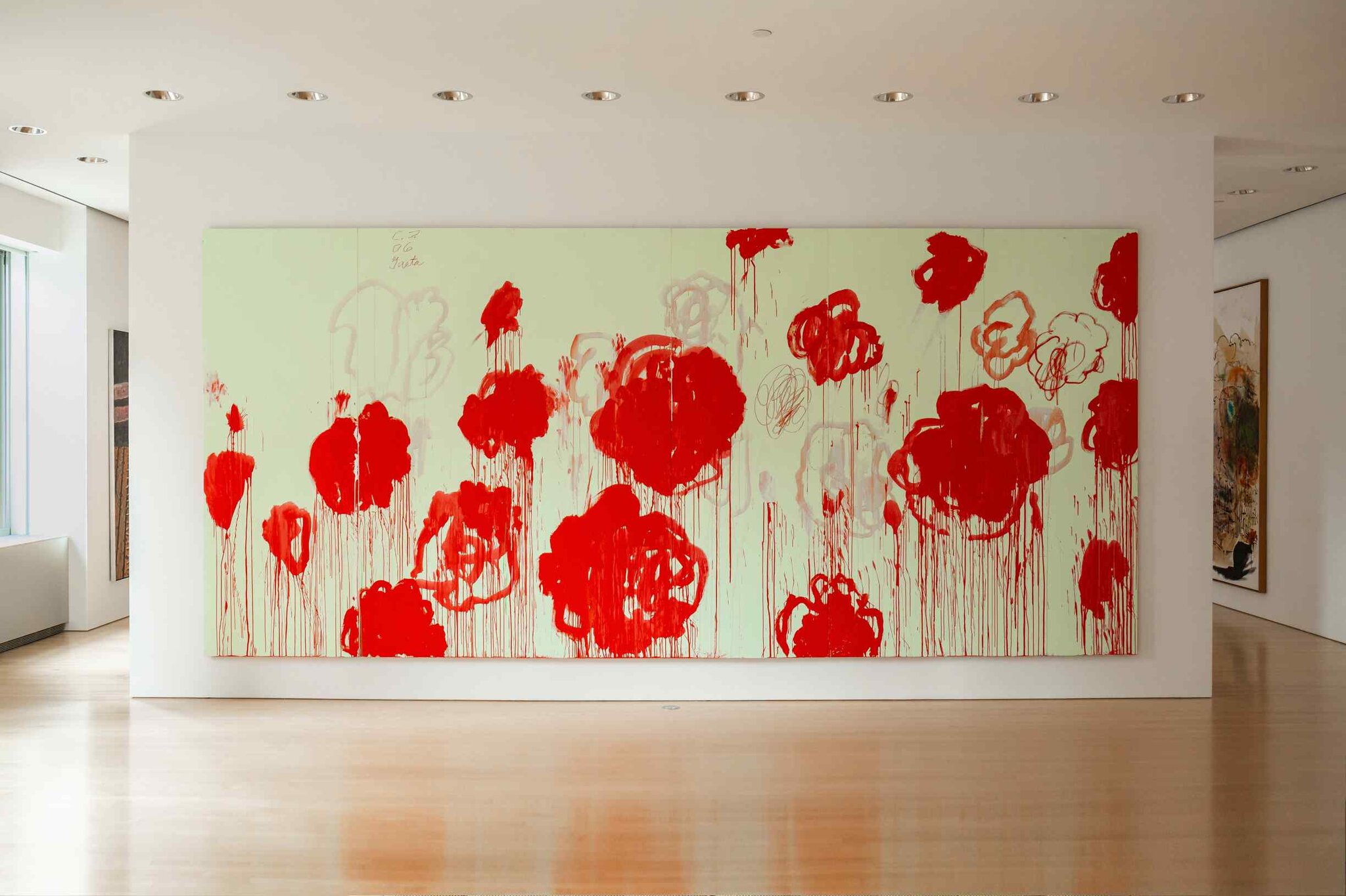 “Sin título” (2007) de Cy Twombly