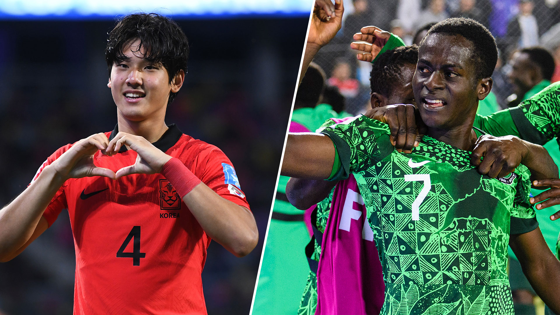 Mundial Sub 20: Corea del Sur enfrenta a Nigeria en el cierre de los cuartos de final