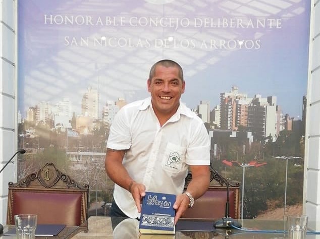 Maximiliano Cabaleyro, titular del Sindicato de Camioneros de San Nicolás, es concejal del Frente de Todos en San Nicolás