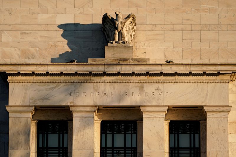 FOTO DE ARCHIVO: El edificio de la Reserva Federal en Washington, Estados Unidos. 26 de enero de 2022.  REUTERS/Joshua Roberts