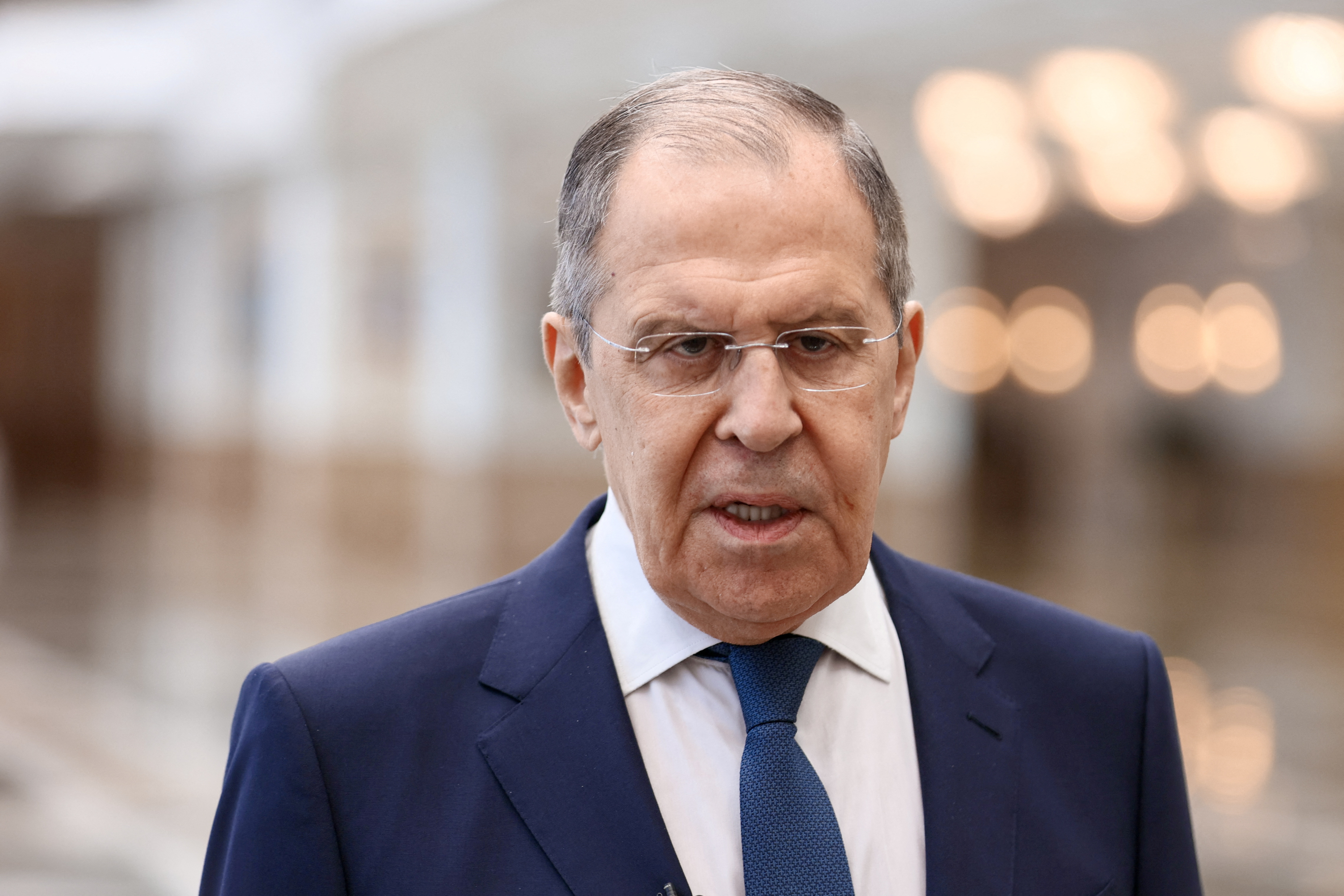 Sergei Lavrov, head of Putin's diplomacy (Reuters)