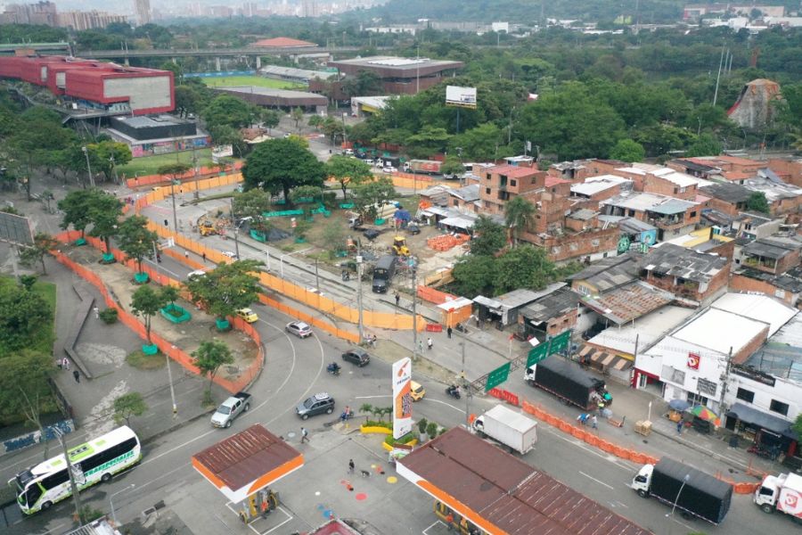 Cierre vial en Medellín por ampliación de la carrera Carabobo Norte