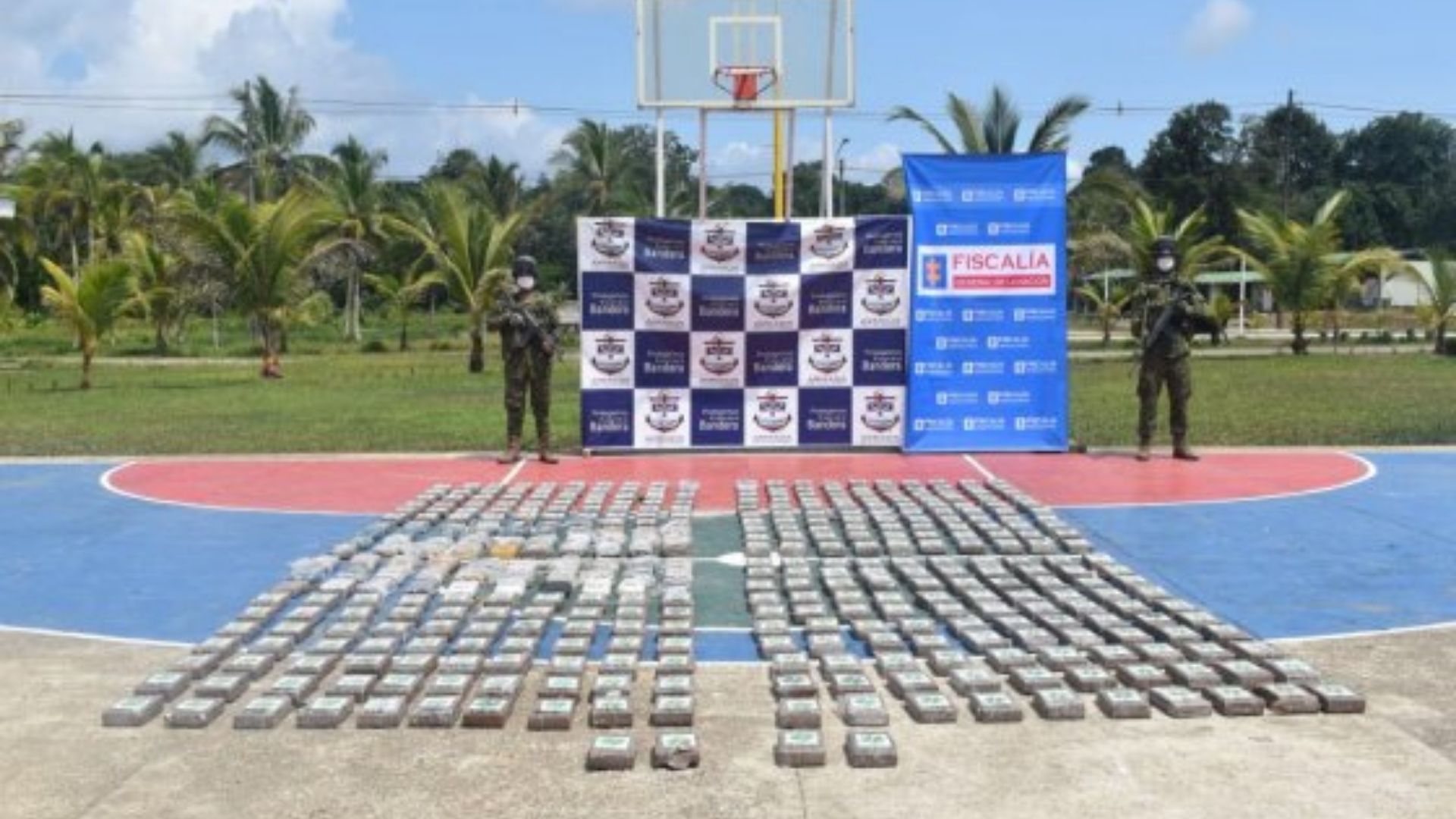在圣安德烈斯缉获了约3 4吨可卡因 价值超过1 2亿美元 Infobae