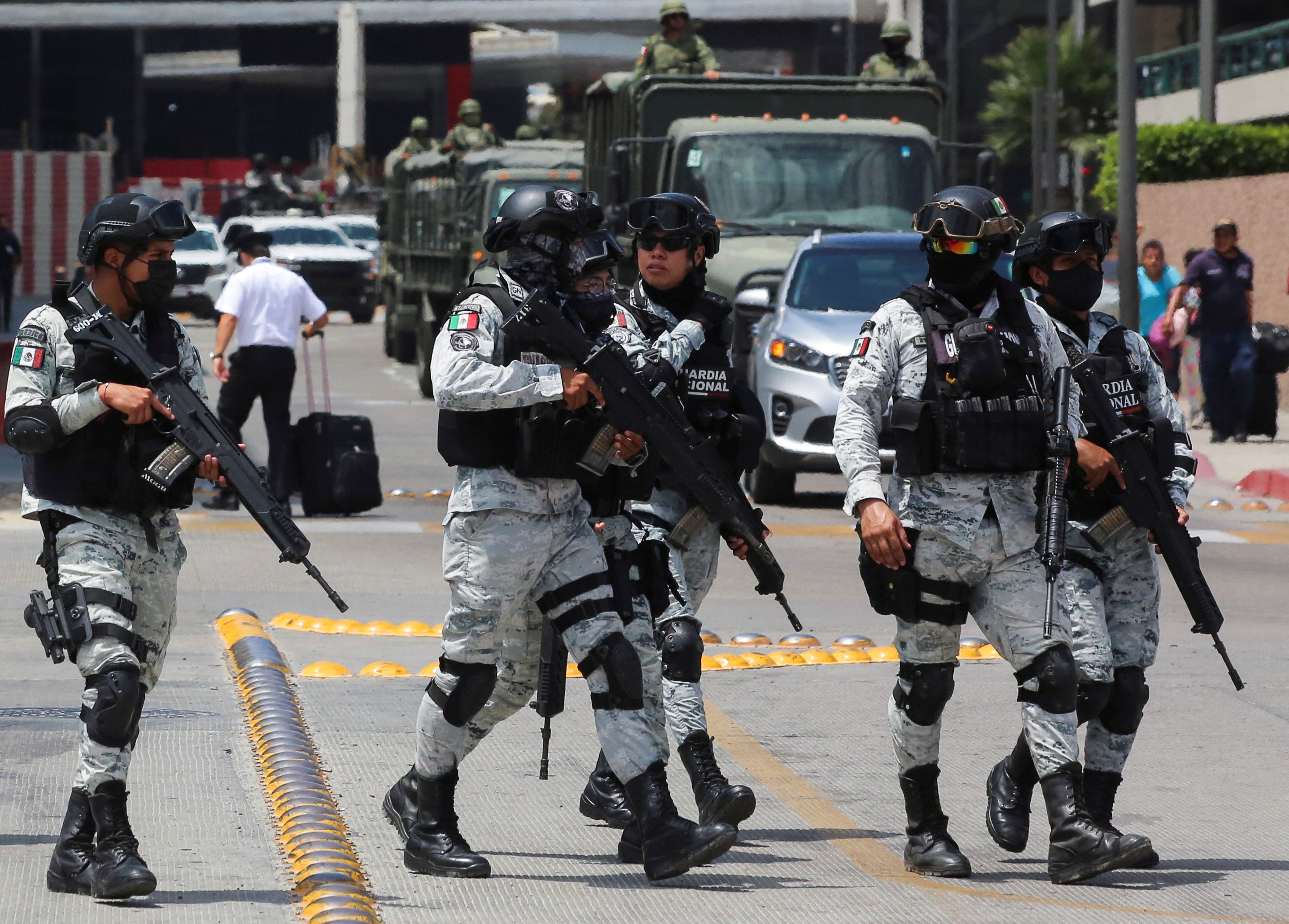 The violence in Baja California is attributable to the CJNG (Photo: Reuters / Jorge Duenes)