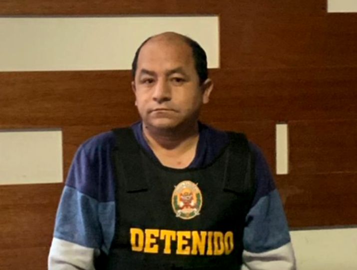 Salatiel Marrufo, otro de los asesores que fue uno de los primeros detenidos por personal del equipo de apoyo de la PNP a la Fiscalía de la Nación.