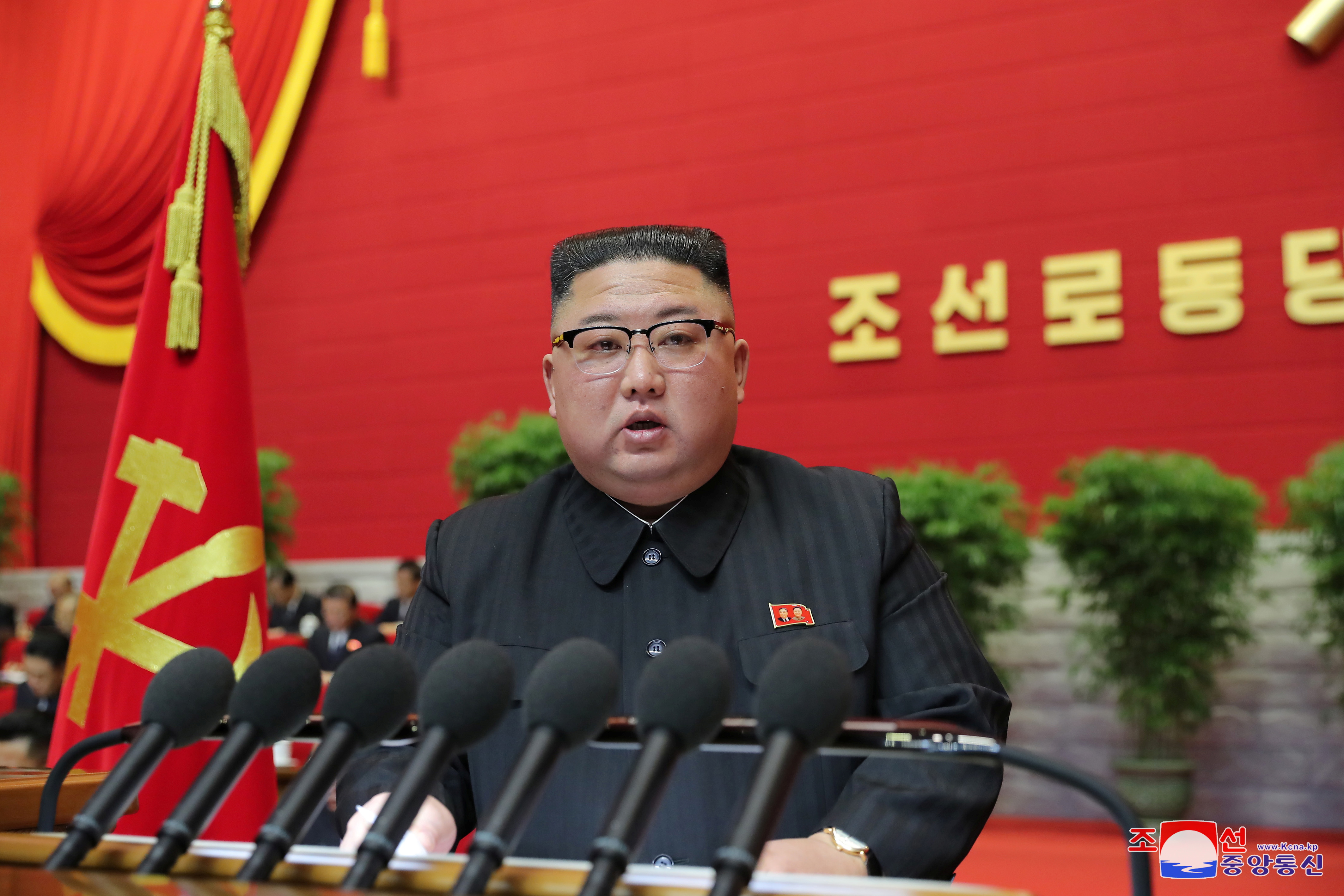 Kim Jong Un. KCNA/via REUTERS