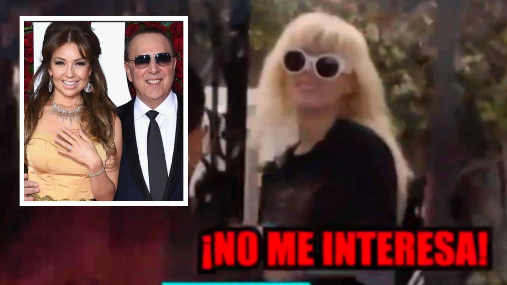 Leslie Shaw y su reacción cuando fue consultada sobre Tommy Mottola y Thalía: “No me interesa”