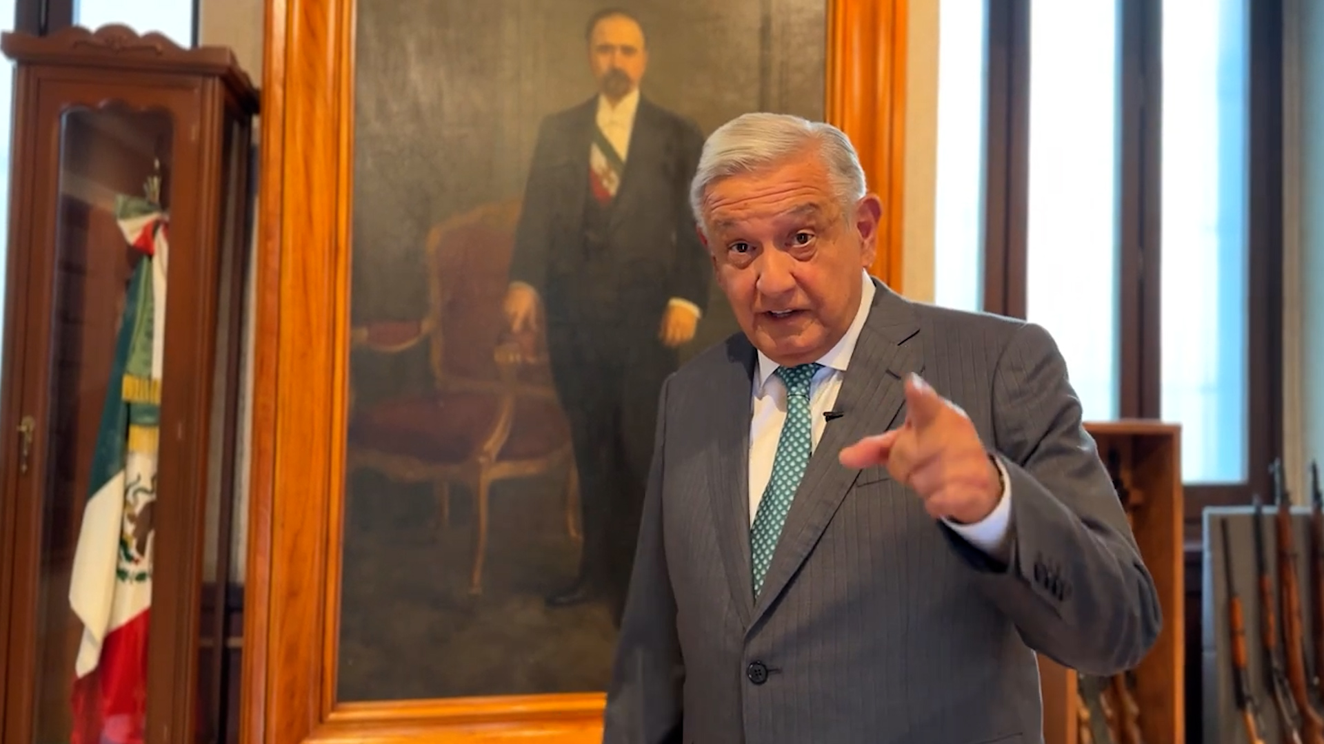 AMLO celebró que el país vaya en buen camino (Captura de pantalla)