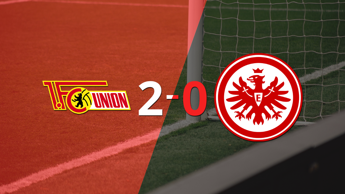 En su casa, Unión Berlín derrotó por 2-0 a Eintracht Frankfurt