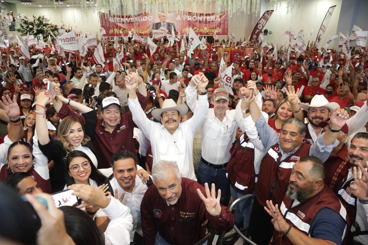 Mario Delgado aseguró que la mejor opción para Coahuila es el candidato de Morena (Twitter/@aguadiana)