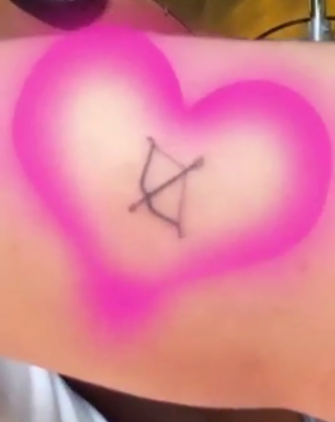 El romántico tatuaje de Tini Stoessel (Foto: Instagram)