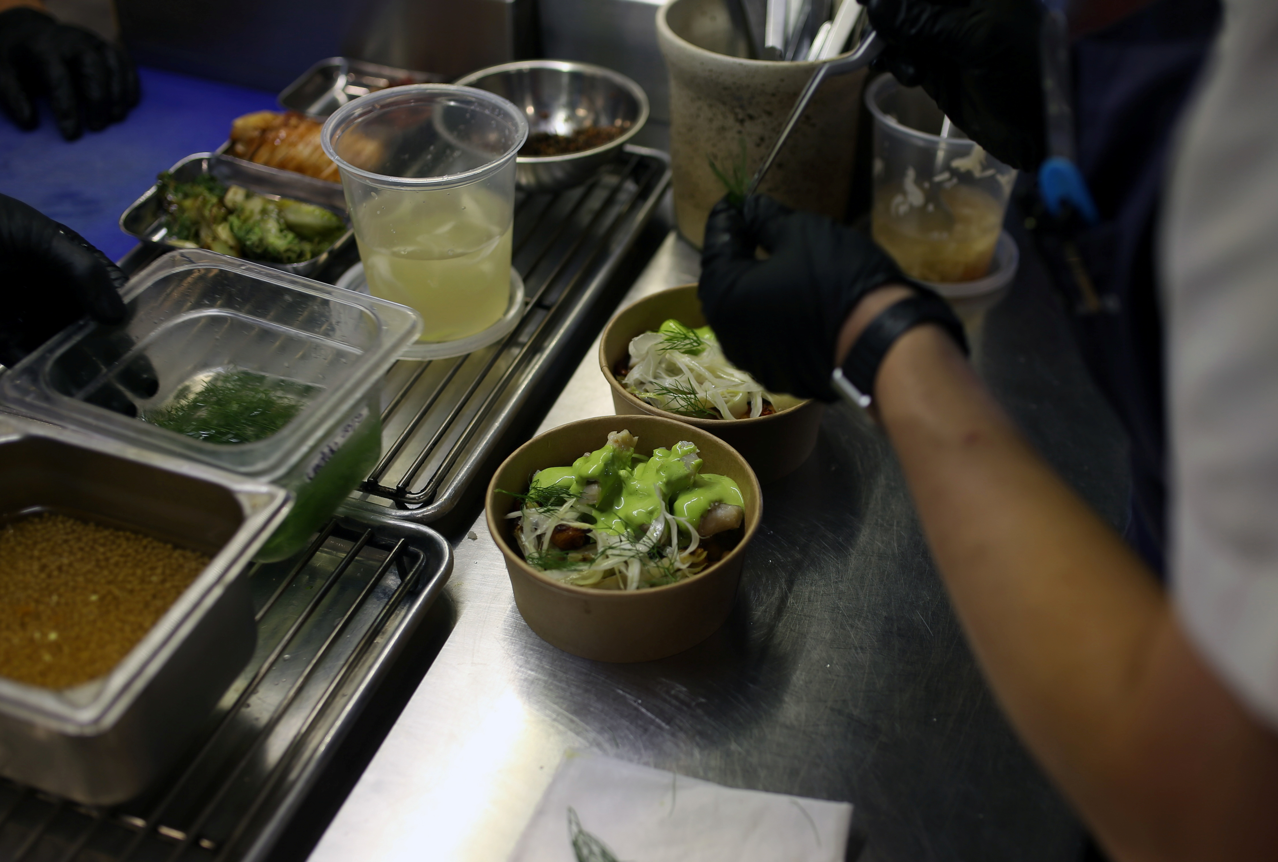 En la imagen, una de las preparaciones del restaurante El Chato. Foto: REUTERS/Luisa Gonzalez