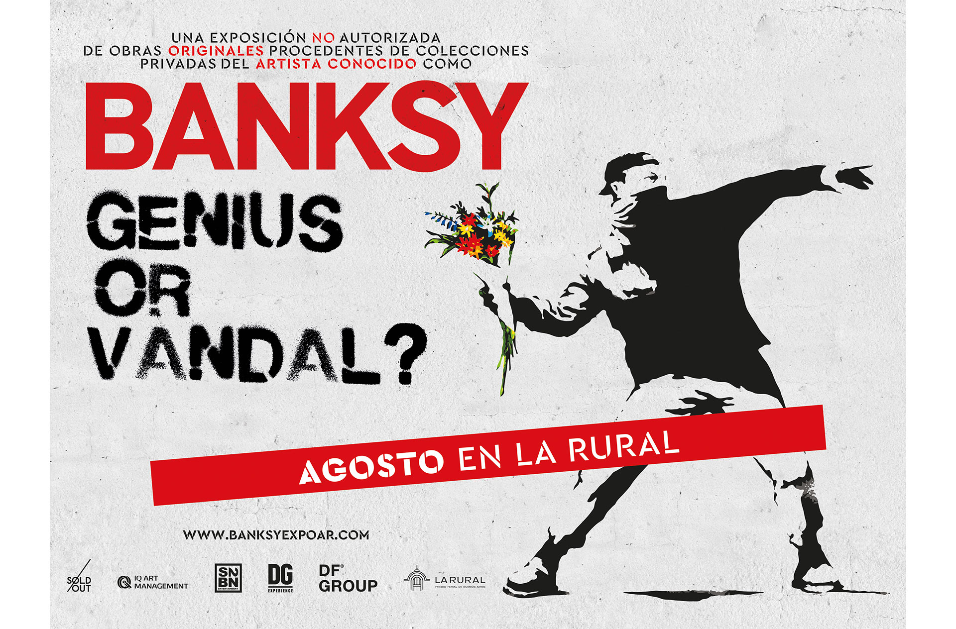 “Banksy, Genius or Vandal?”: todo lo que hay que saber sobre la venta de entradas, que ya comenzó