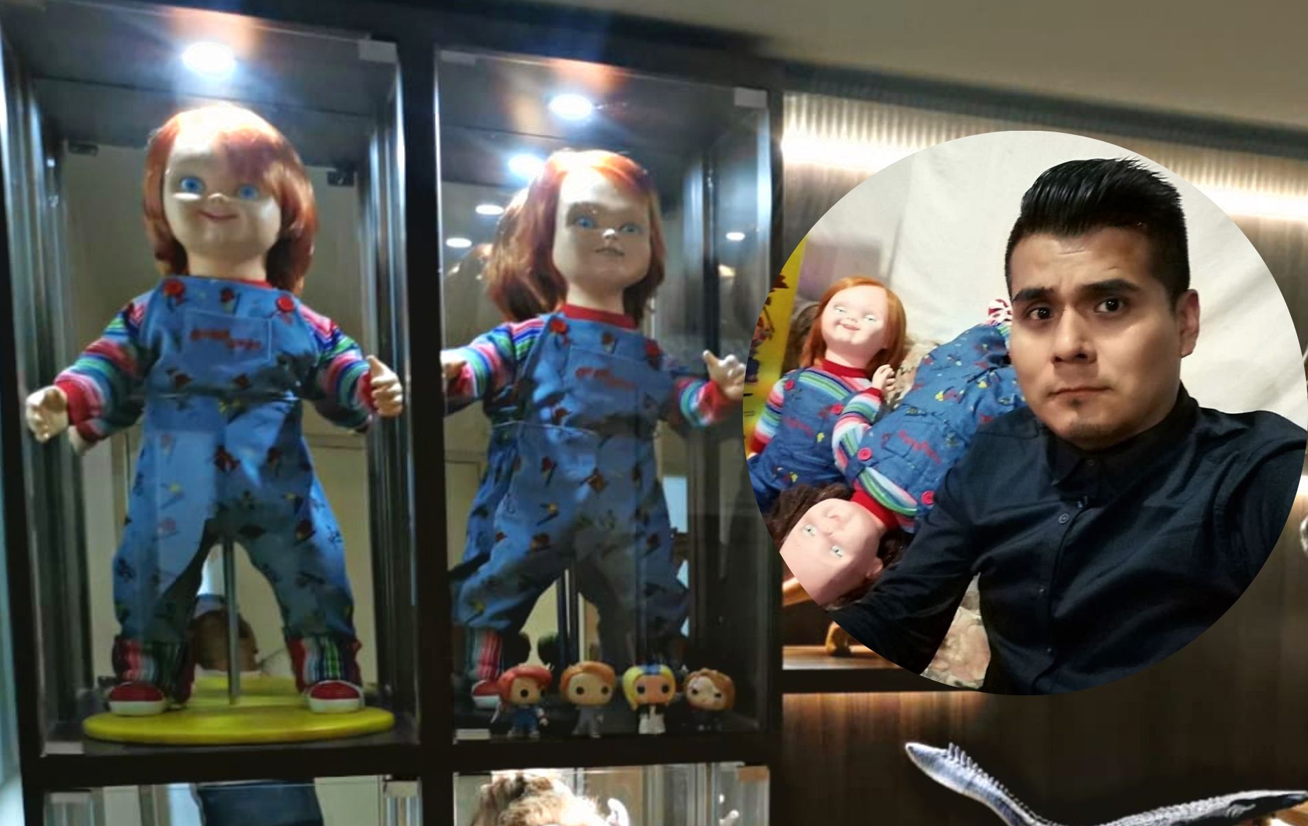 Christian de la Cruz, el peruano que confecciona muñecos 'Chucky' en tamaño real y cumple el sueño de varios fans del mundo - Infobae