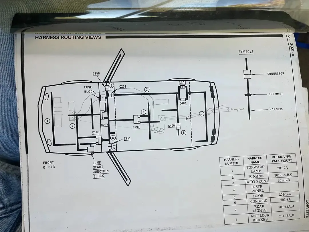 Motorola Chevrolet Corvette. (foto: Larry Brosten/Kevin Williams/The Drive)