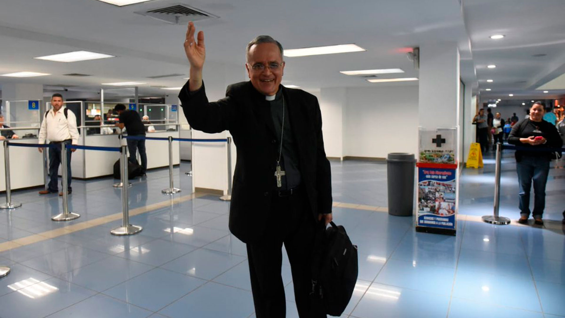 En abril de 2019 el obispo auxiliar de Managua, monseñor Silvio Báez, salió al exilio por orden del Vaticano, tras recibir amenazas de muerte. (Foto cortesía)
