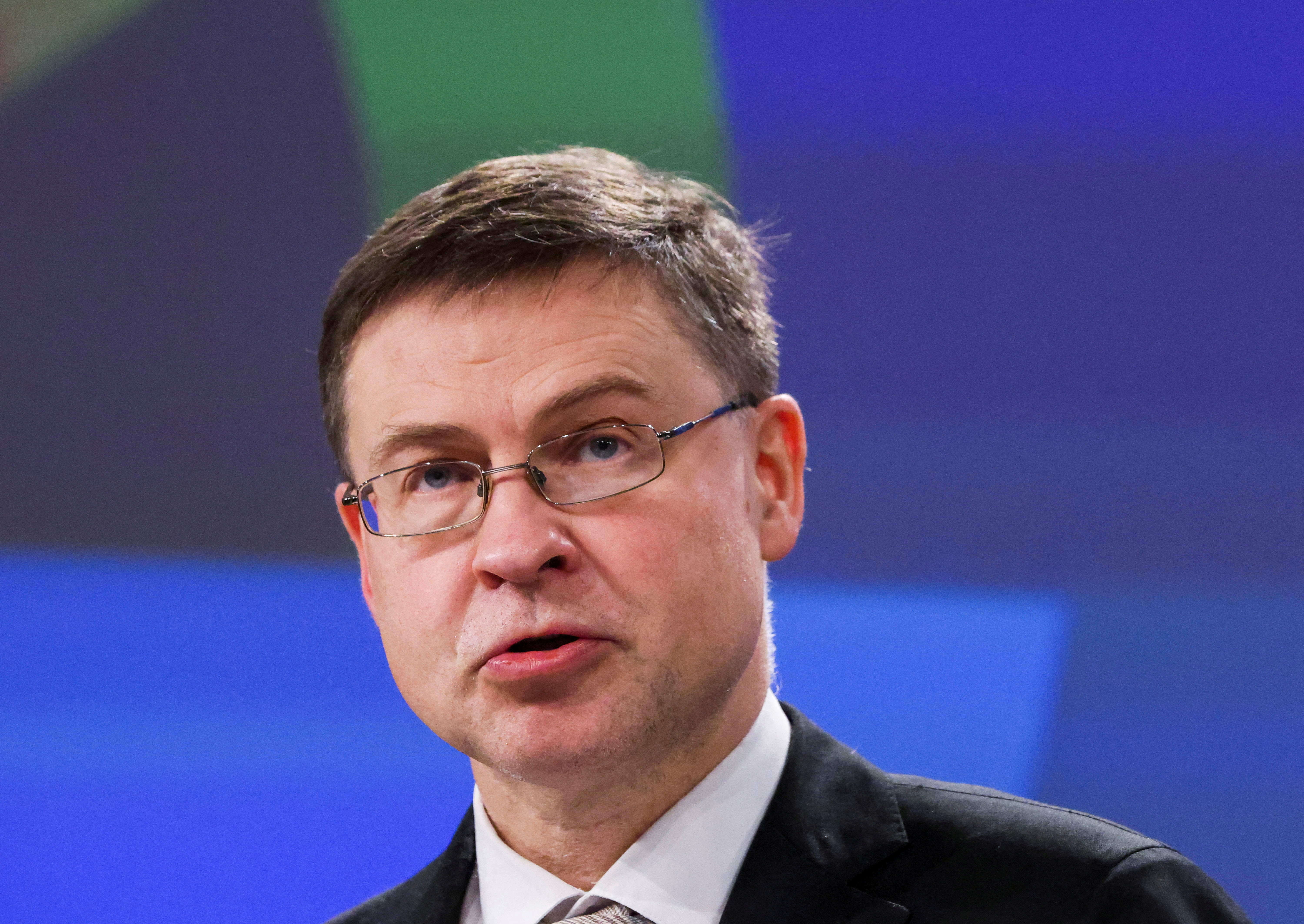 Valdis Dombrovskis (REUTERS/Yves Herman)