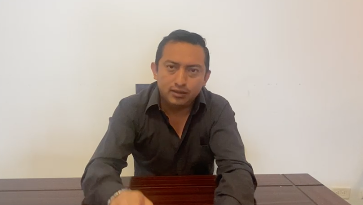 John Gamboa, director de la delegación provincial del Guayas, calificó como infames las declaraciones de las autoridades y aseguró que se está instalando la idea de un falso fraude.