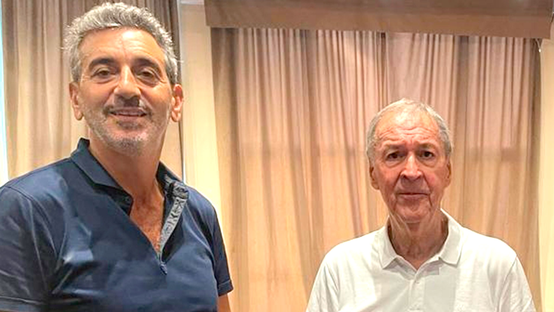 Florencio Randazzo y Juan Schiaretti, flamantes compañeros de fórmula