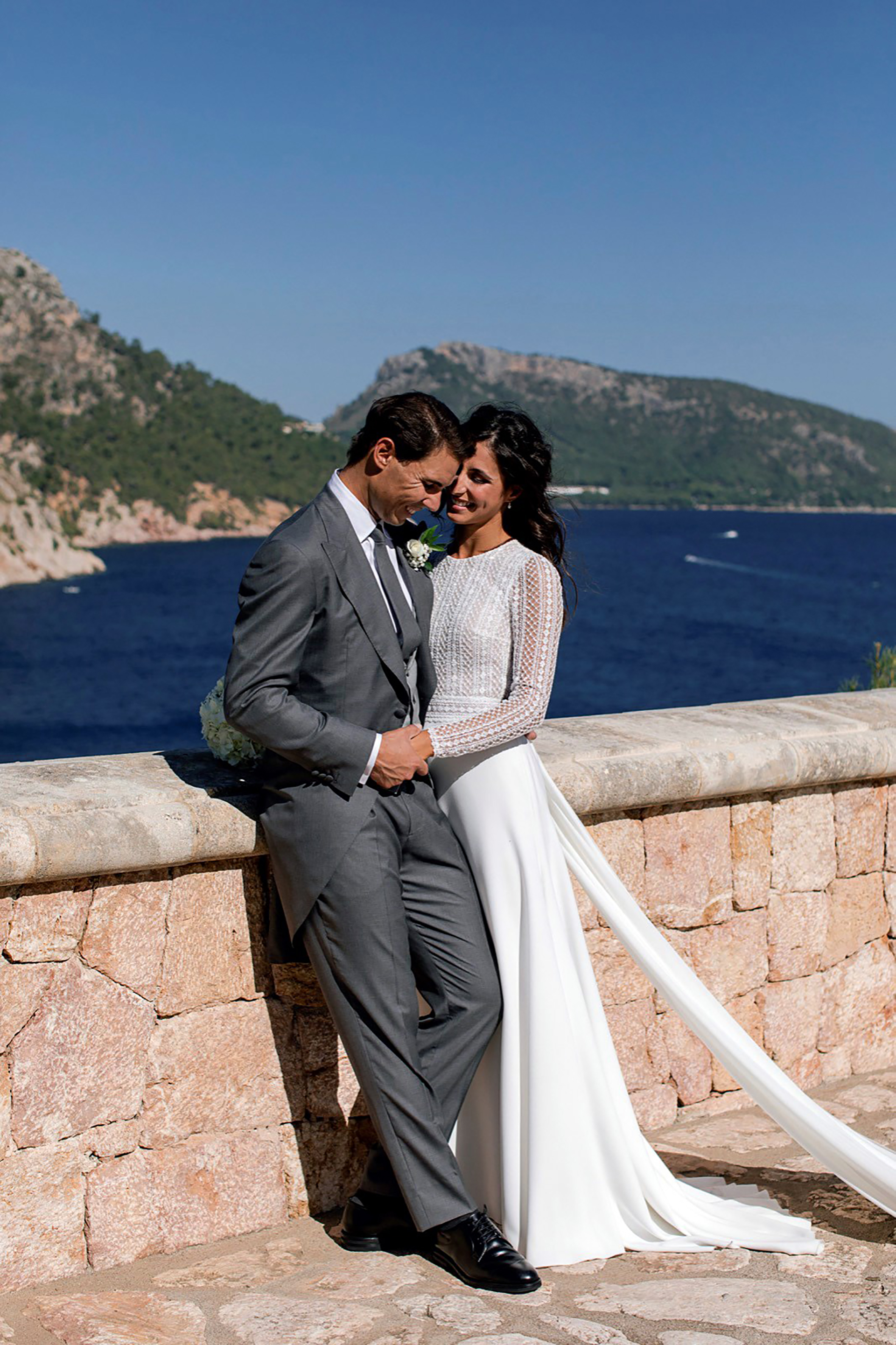 La pareja se casó en 2019 en un castillo de Mallorca (Foto: EFE)