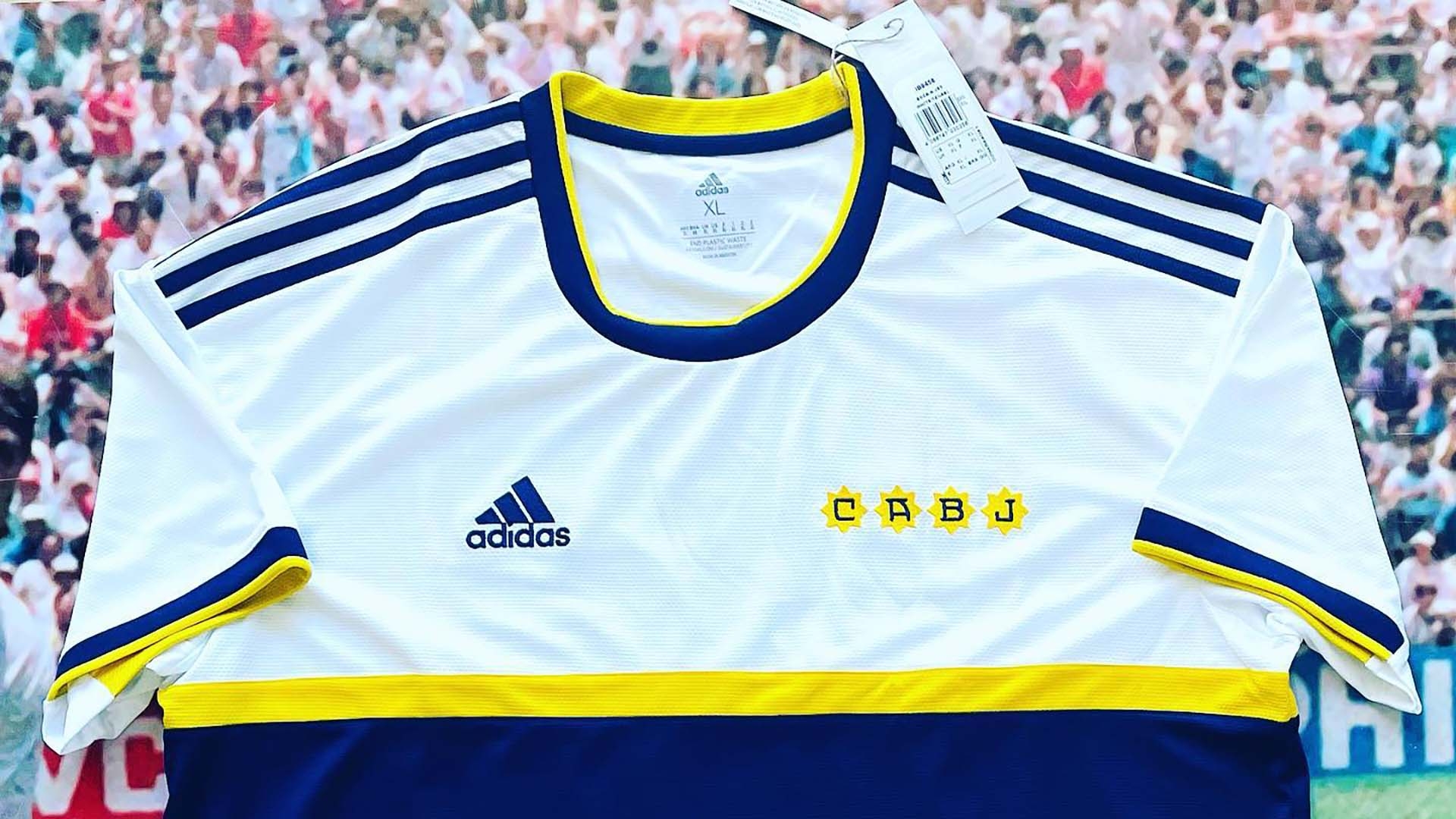 Boca Juniors estrenaría camiseta este domingo ante Colón de Santa Fe (@doble5internacional)