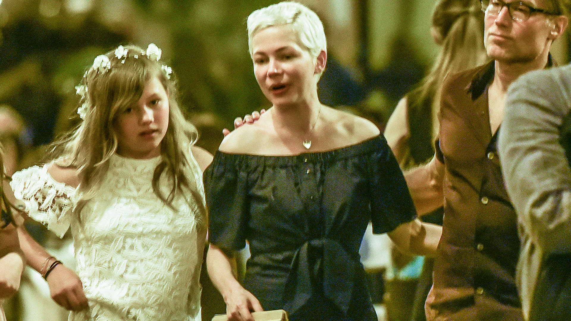 Michelle Williams y su hija Matilda Ledger en el estreno de una de las películas de la actriz. En la actualidad, Matilda tiene 15 años
(Mega/The Grosby Group)
