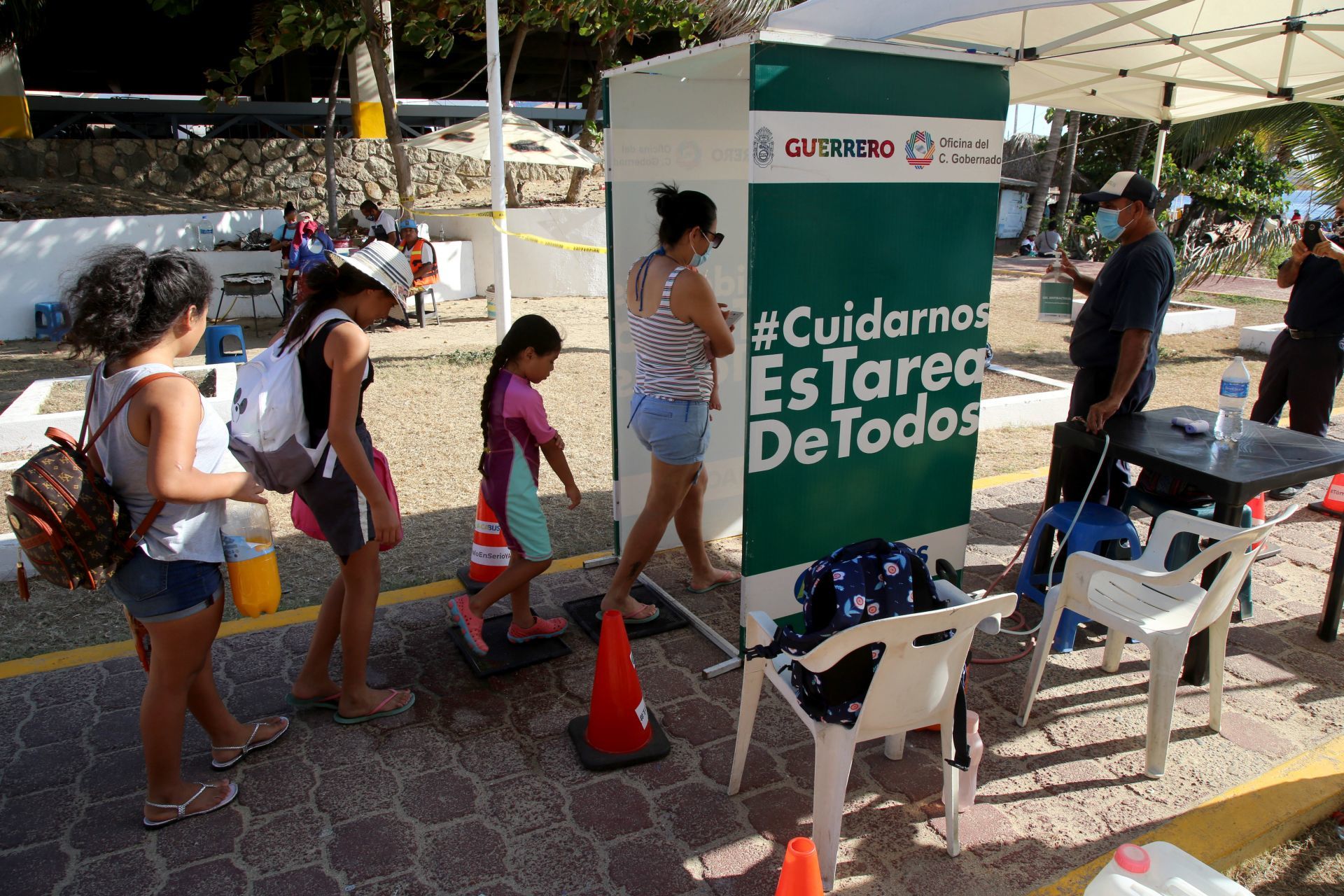 Las autoridades de turismo anunciaron que el día de hoy el puerto llego a 31.8 % de ocupación hotelera. (FOTO: CARLOS ALBERTO CARBAJAL/CUARTOSCURO)