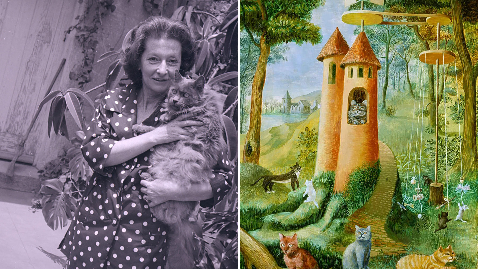 La razón por la que Remedios Varo retrataba gatos en sus pinturas
