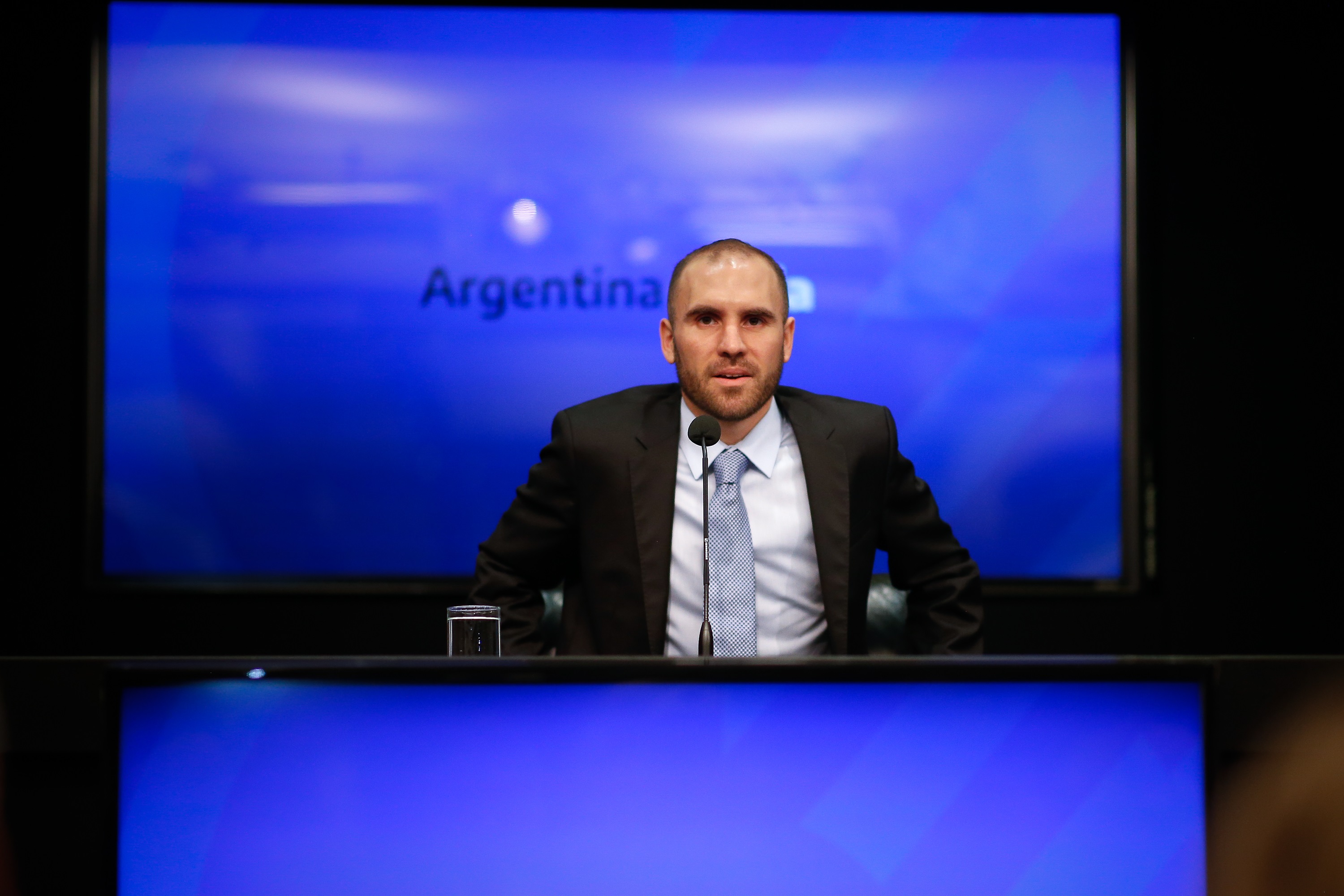 El ministro de Economía, Martín Guzmán 
EFE/ Juan Ignacio Roncoroni