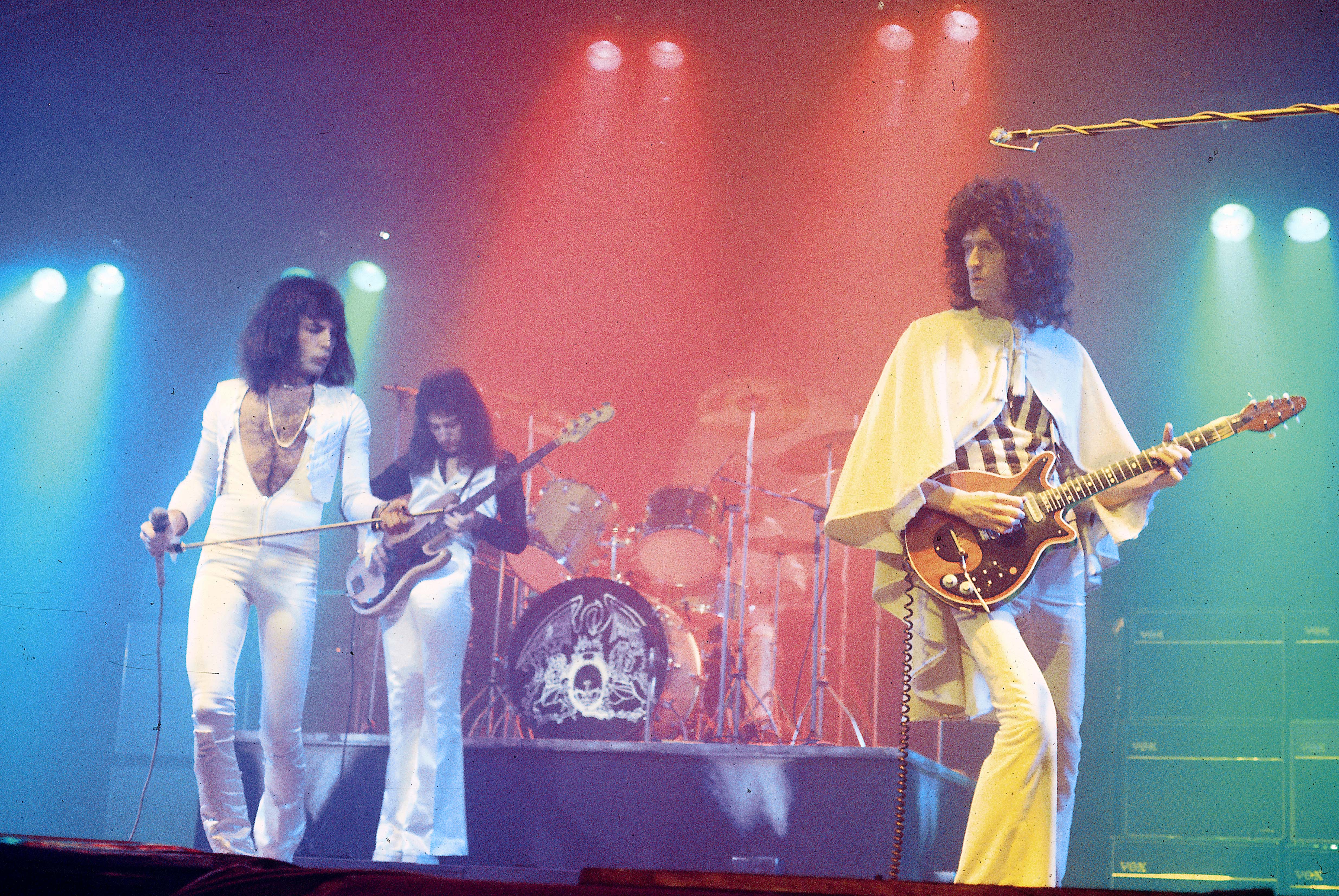 Con la salida del segundo disco, Queen se consolidó como banda. Primero se consagró en Gran Bretaña y luego en el resto del mundo. Unos años después se convertiría en una gran banda de estadios (Andrew Putler/Redferns)