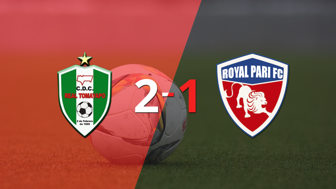 Real Tomayapo gana 2-1 a Royal Pari con doblete de Mauricio Chajtur