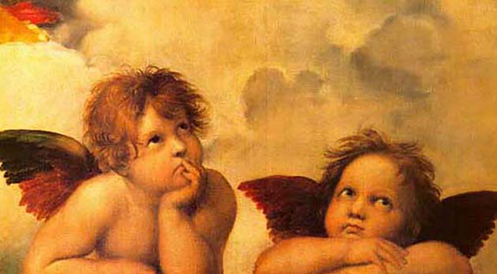 Los ángeles, según el pincel de Rafael Sanzio