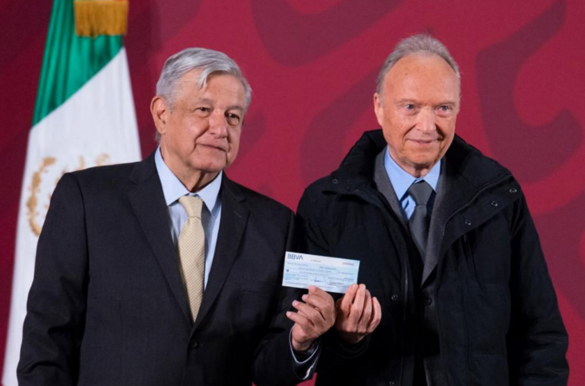 Andrés Manuel López Obrador respaldó al fiscal Alejandro Gertz Manero (Foto: Archivo)