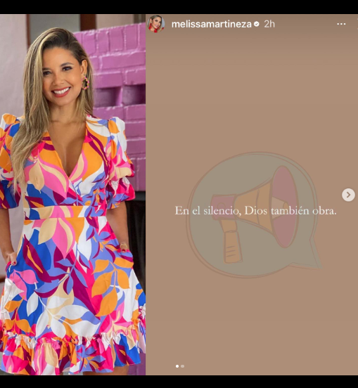 Melissa Martínez habría confirmado que terminó su relación con Matías Mier. Tomada de Instagram @rechismes