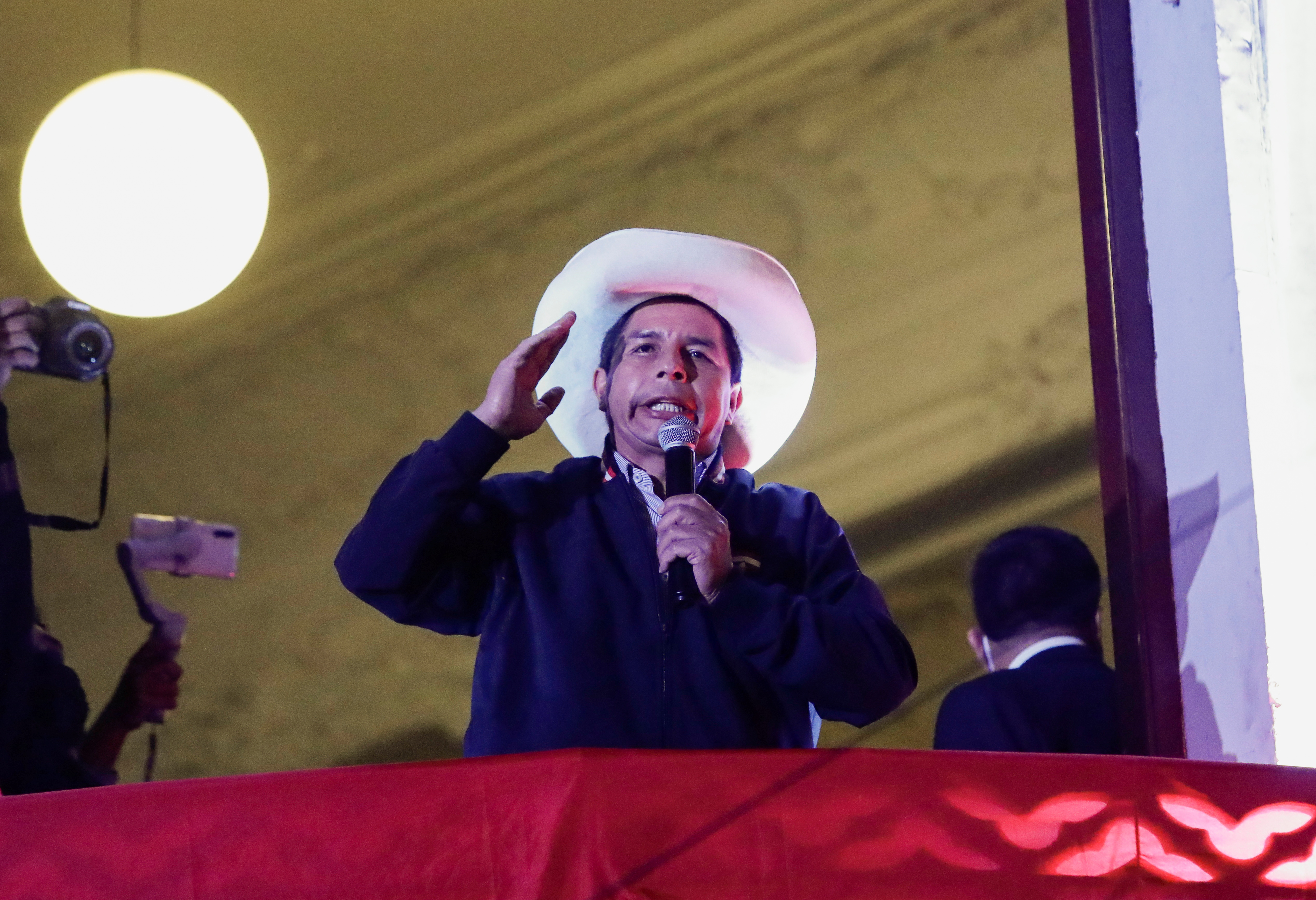 Pedro Castillo (REUTERS/Angela Ponce)