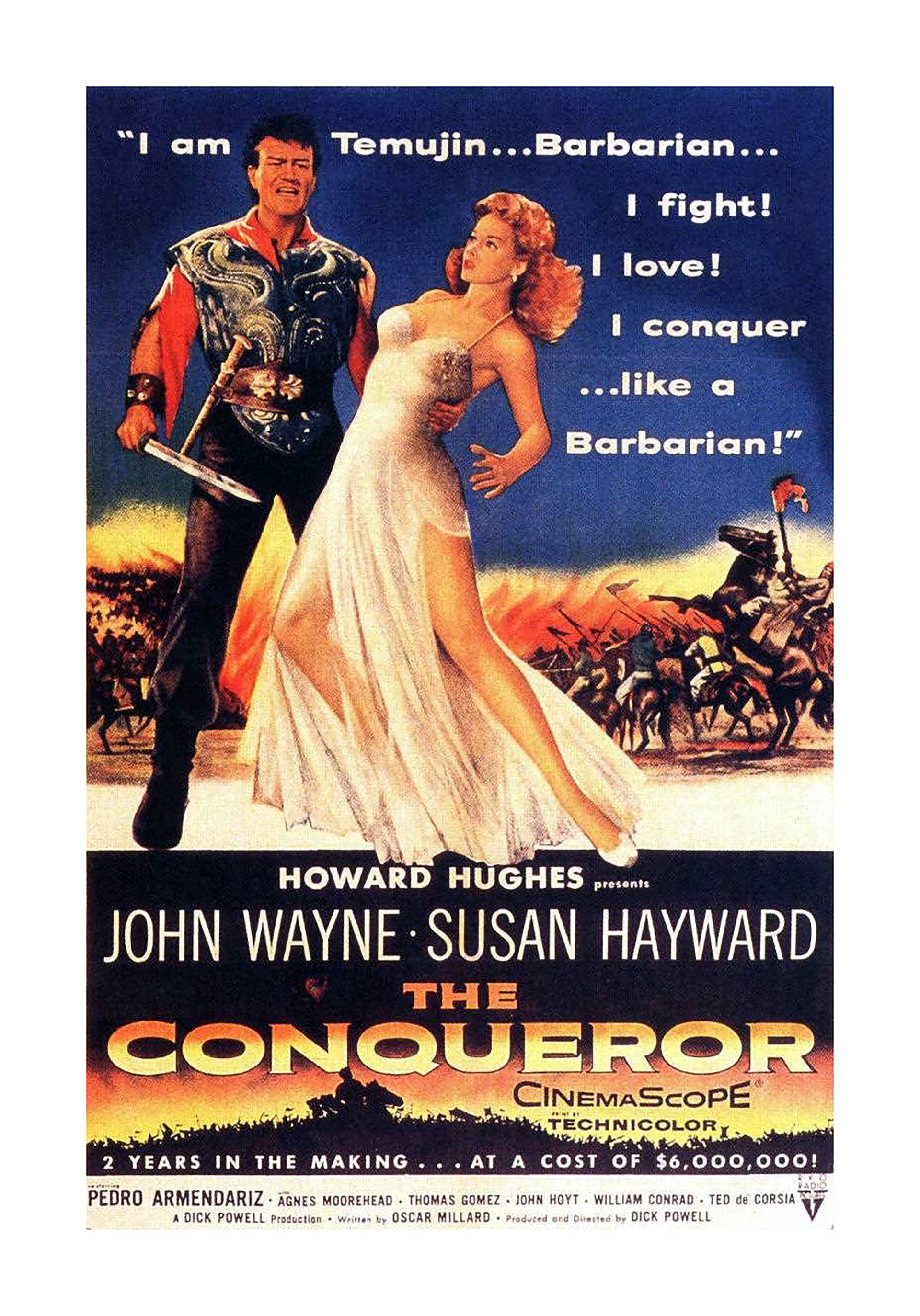 El afiche de la pelÃ­cula The Conqueror
