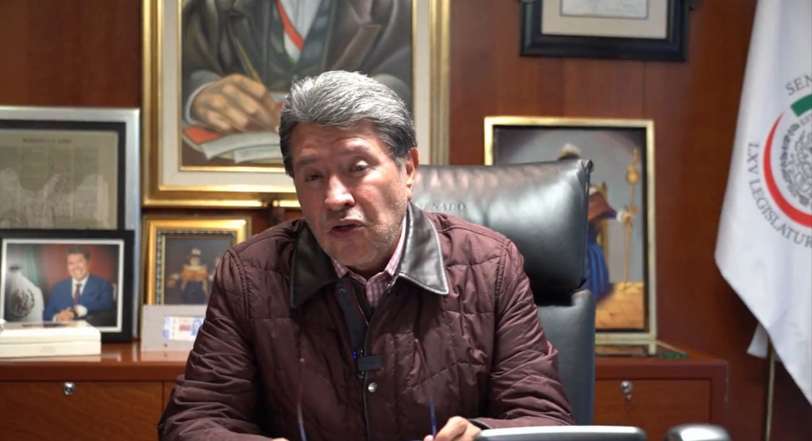 Ricardo Monreal dijo que aún no se tienen los votos suficientes (Foto: Twitter/ @RicardoMonrealA)