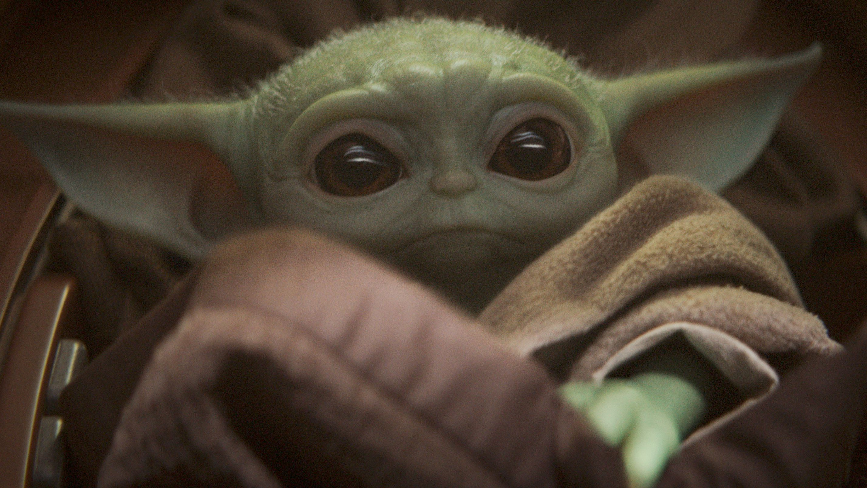 The Child, better known to audiences as "Baby Yoda", is seen in an undated still image from the Disney+ series "The Mandalorian" provided to Reuters February 5, 2020.   Disney+/Handout via REUTERS       NO RESALES. NO ARCHIVES. THIS IMAGE HAS BEEN SUPPLIED BY A THIRD PARTY.