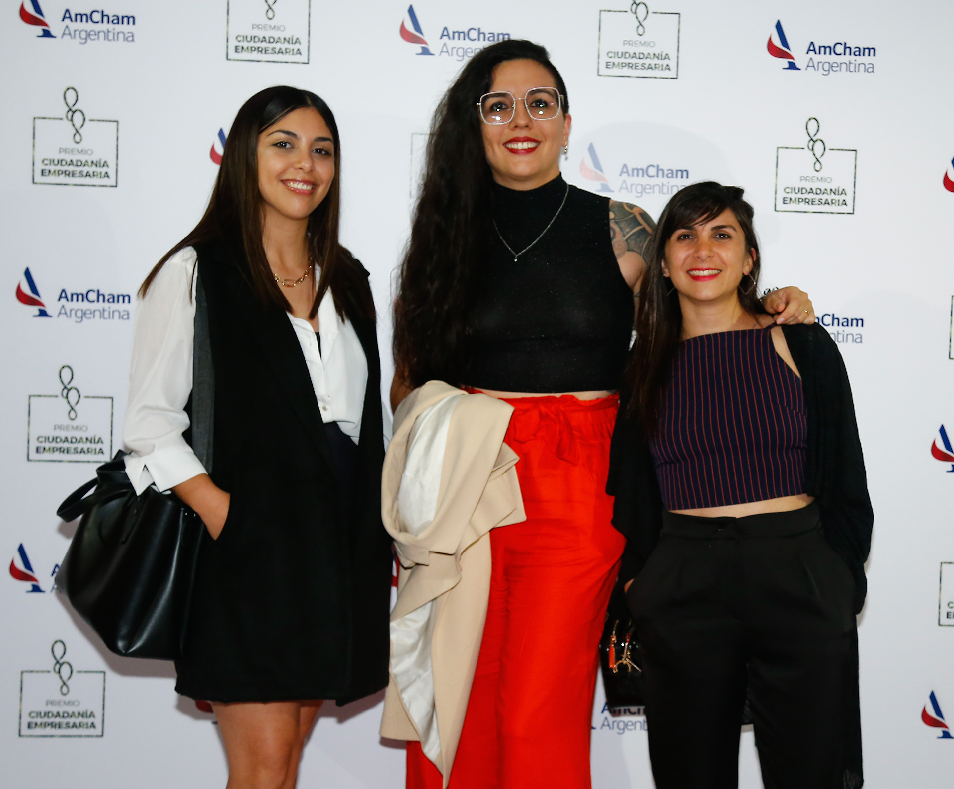 Antonella Richetta, María Daniela Decoud y Natalia Lucanto, de Newsan