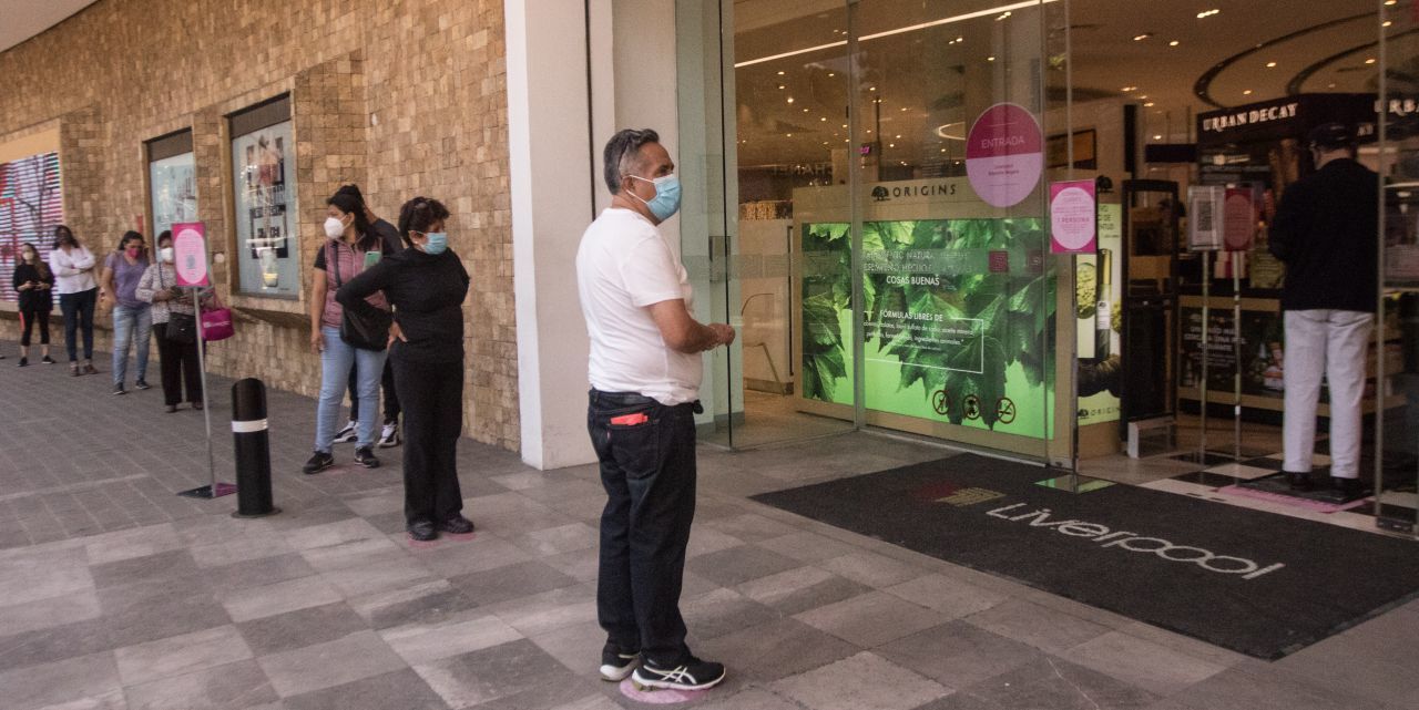 Tienda departamental en Polanco. Ciudad de México. 9 de febrero de 2021.