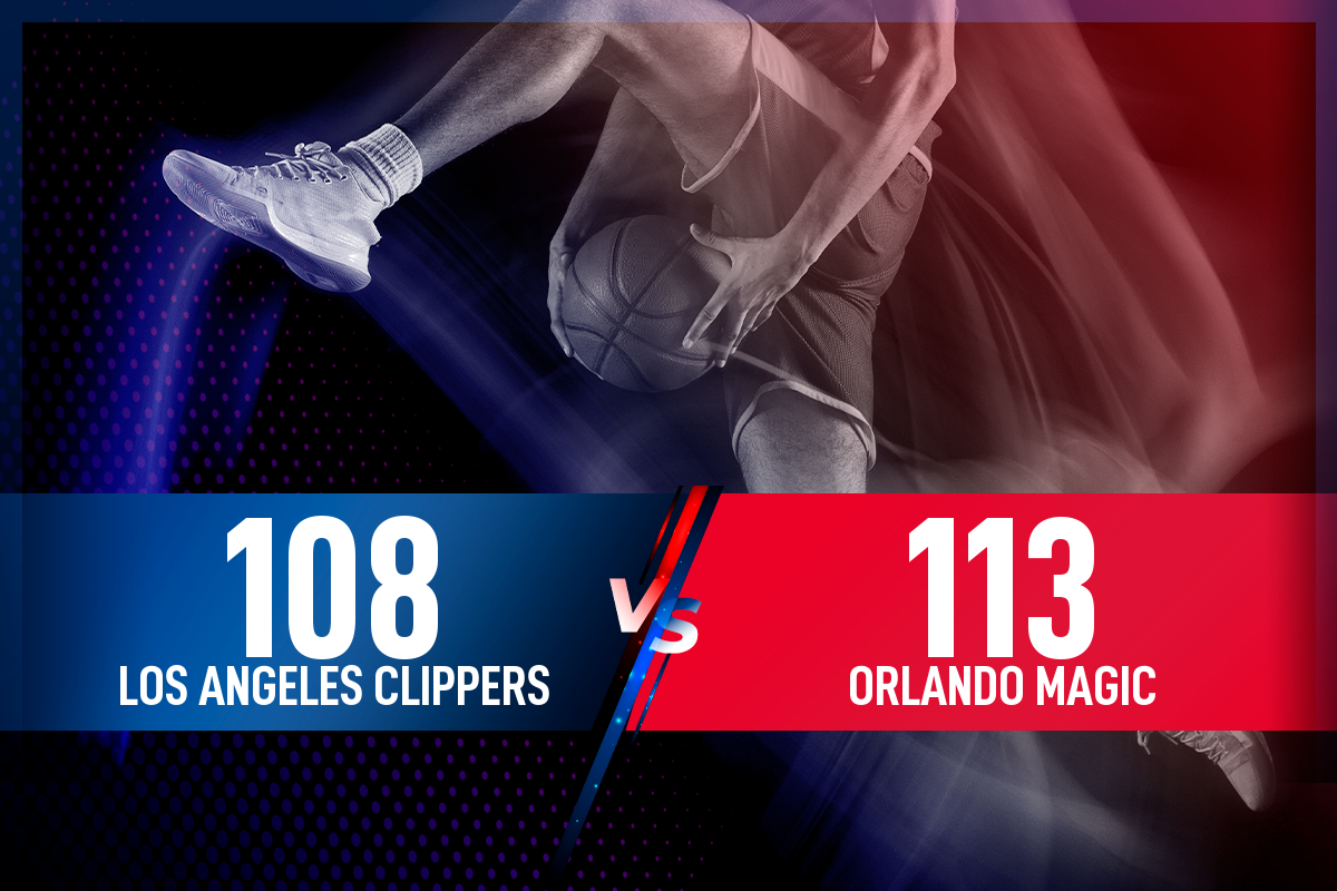 Los Angeles Clippers - Orlando Magic: Resultado, resumen y estadísticas en directo del partido de la NBA