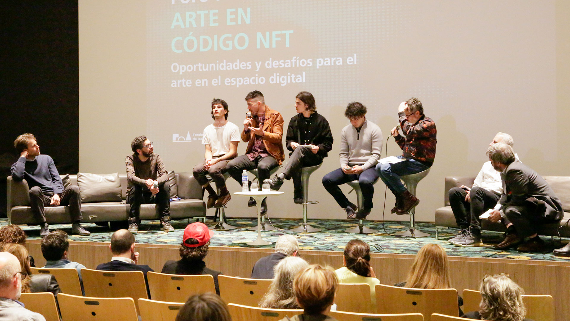 “Arte en código NFT: oportunidades y desafíos para el arte en el espacio digital”, organizado por el Fondo Nacional de las Artes (FNA) junto a Meridiano - Cámara Argentina de Galerías de Arte Contemporáneo y la Asociación Amigos del Bellas Artes