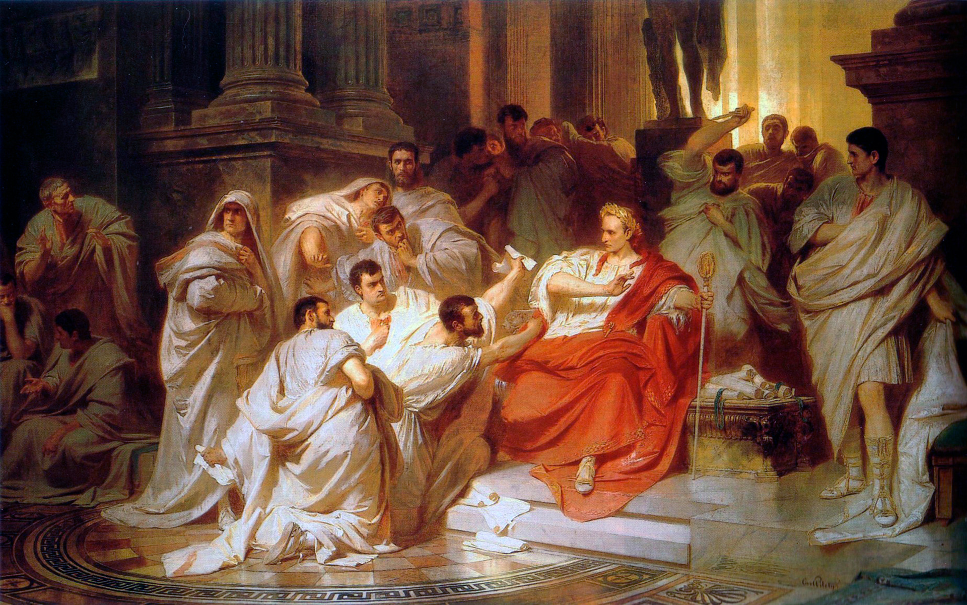 Las premoniciones que Julio César desoyó antes de recibir 23 puñaladas en el Senado: el “fatal Idus de marzo” 