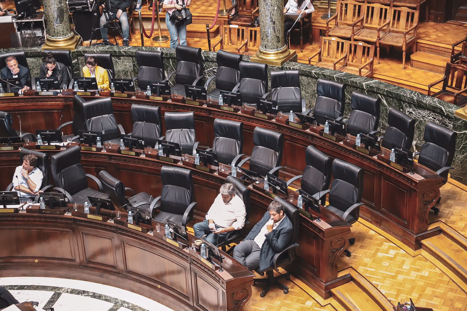 El bloque del FDT se retiró del recinto de la legislatura porteña durante el informe de gestión de Felipe Miguel