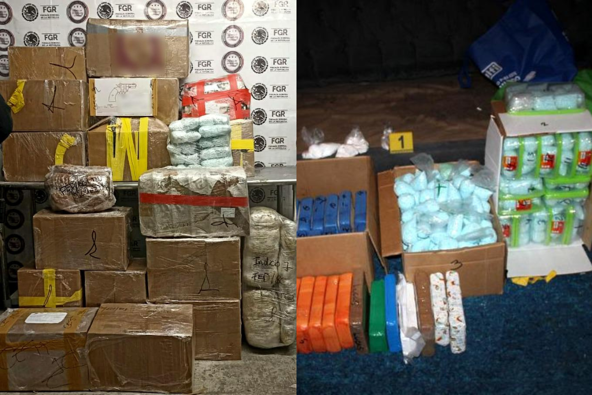Decomisaron más de 300 mil pastillas de fentanilo y cientos de kilos de droga en Tijuana