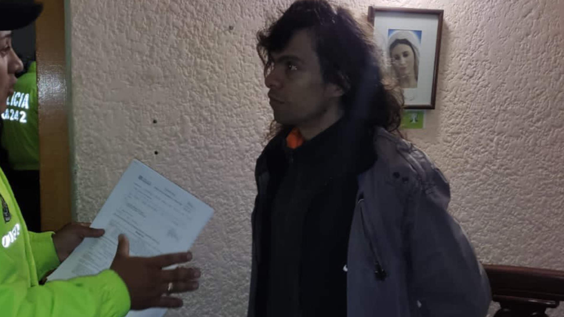 En la imagen, Juan Pablo González, quien habría abusado sexualmente de Hilary Castro en una estación de Transmilenio al norte de Bogotá. Foto: Secretaría de Seguridad de Bogotá
