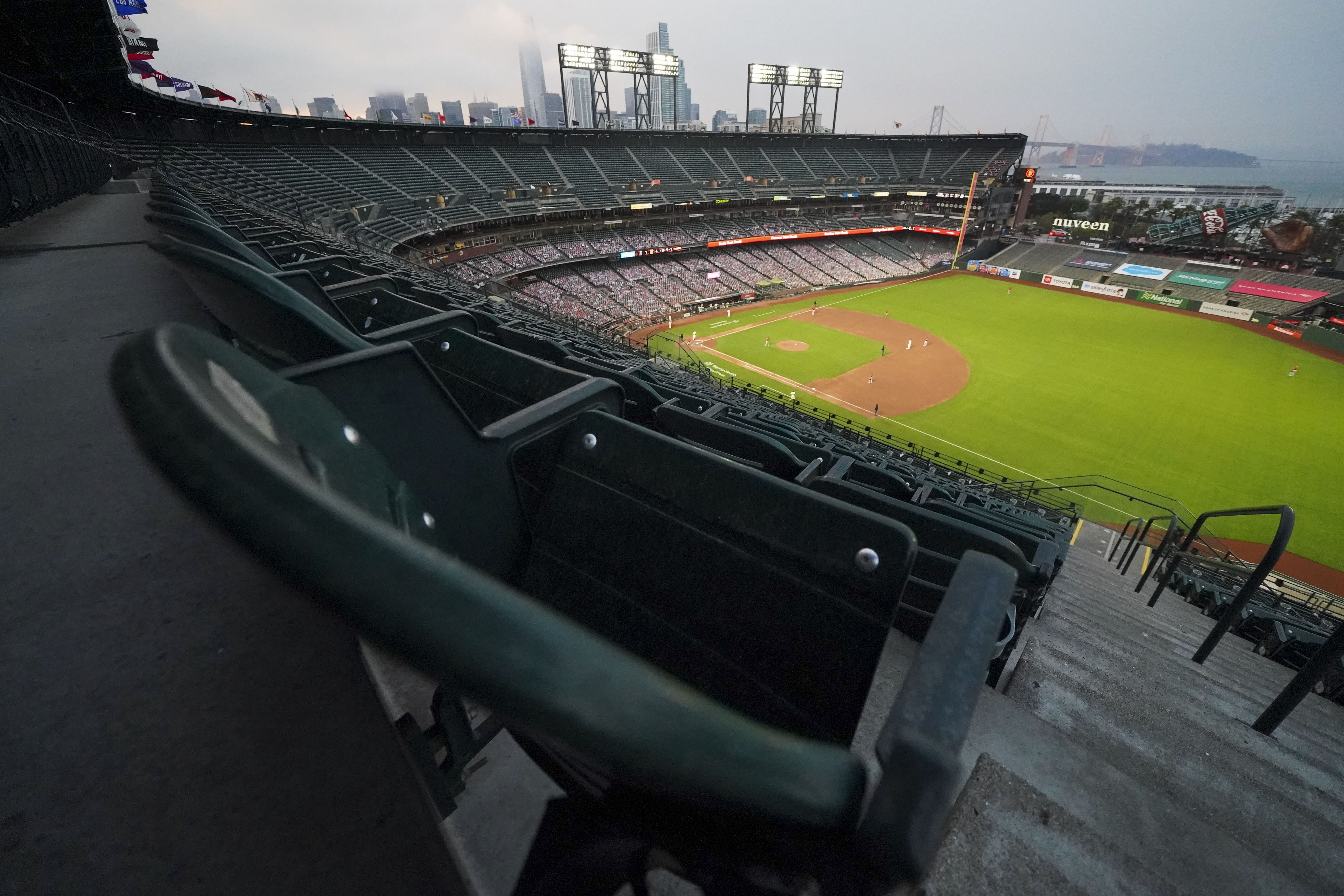 El Oracle Park tiene capacidad para 42 mil 300 personas y es casa de los Giants de San Francisco (Foto: Kyle Terada/REUTERS)