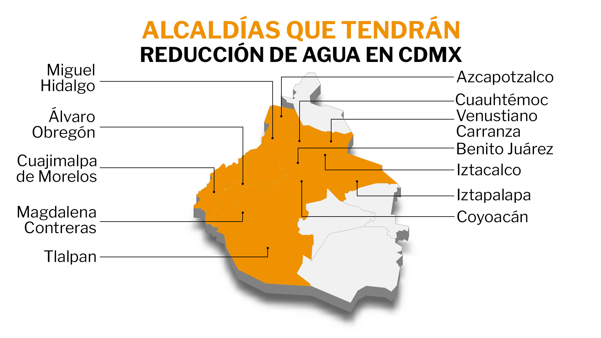 Cuáles Son Las Alcaldías En La Cdmx Que Tendrán Reducción En El